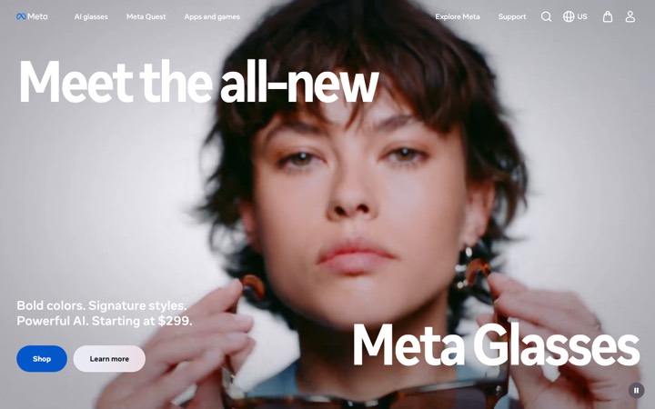 The meta homepage